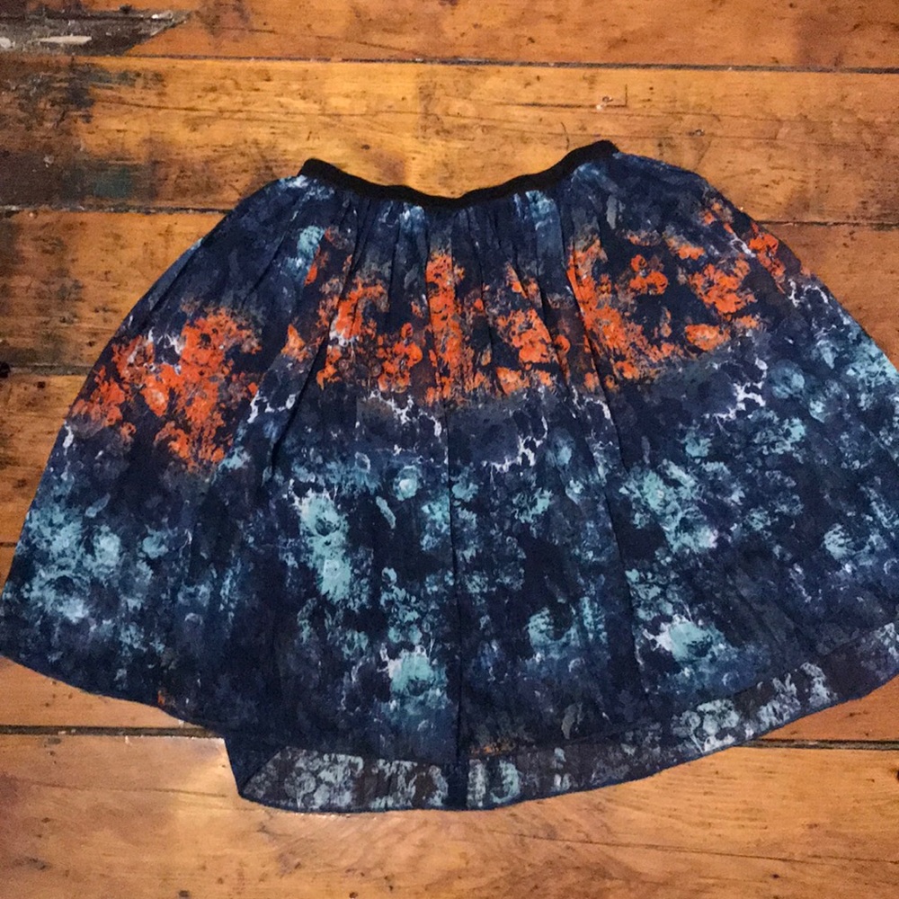 Multi colored skirt